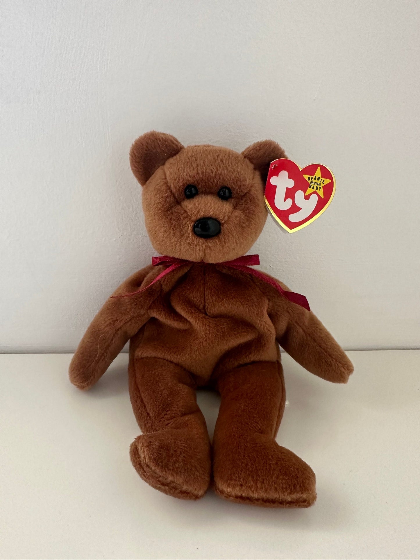 Ty Beanie Baby “Teddy” the Brown Bear ! (8.5 inch)