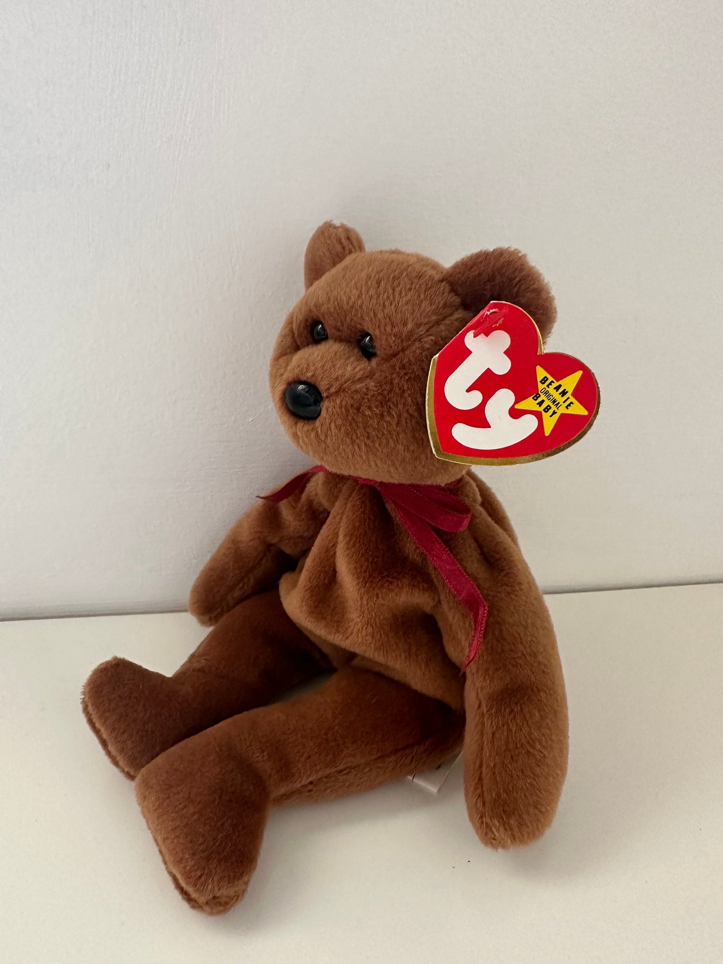 Ty Beanie Baby “Teddy” the Brown Bear ! (8.5 inch)