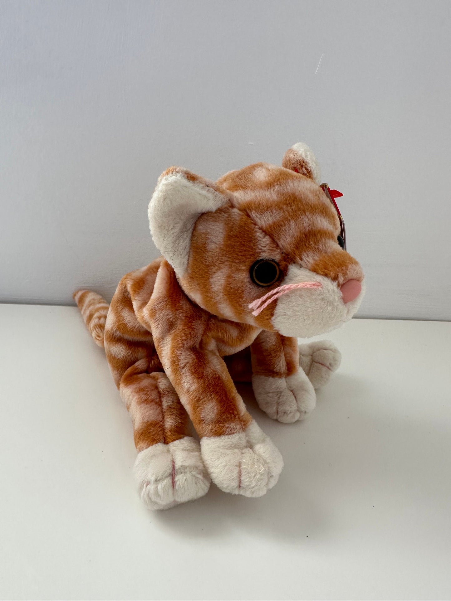 Ty Beanie Baby “Amber” the Adorable Tabby Cat (5.5 inch)