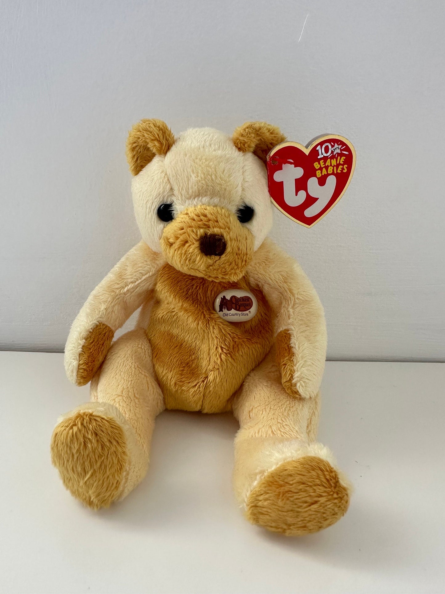 Ty Beanie Babies “Cornbread” the Cracker Barrel Bear - Cracker Barrel Exclusive (6.5 inch)