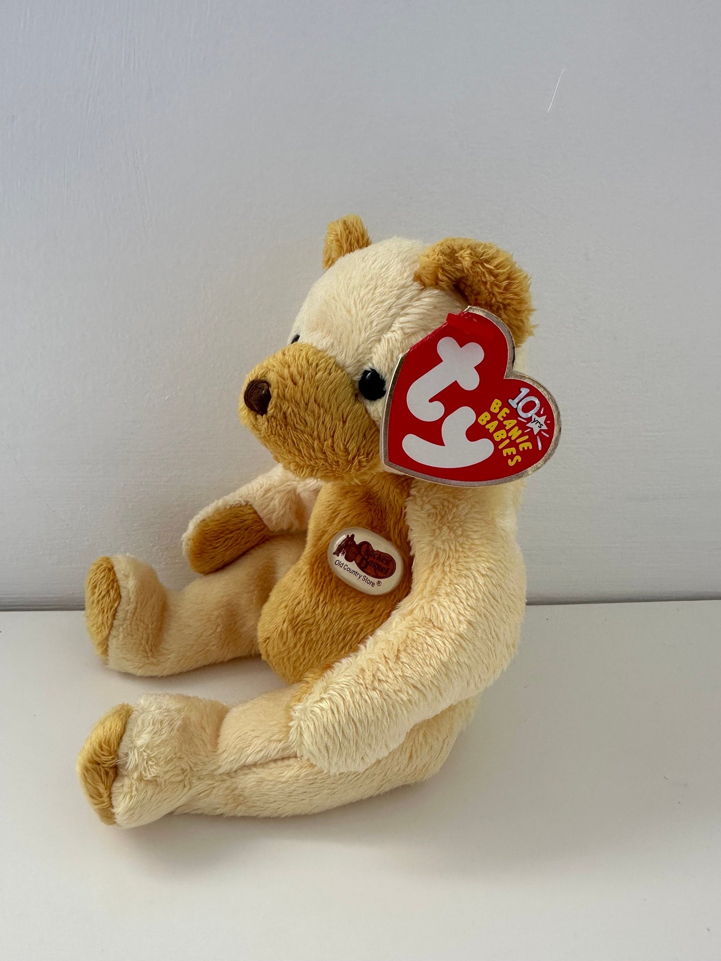 Ty Beanie Babies “Cornbread” the Cracker Barrel Bear - Cracker Barrel Exclusive (6.5 inch)