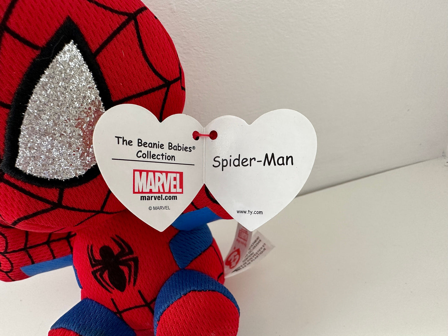 Ty Beanie Baby “Spider-Man” from Marvel Spider-Man  (6 inch)