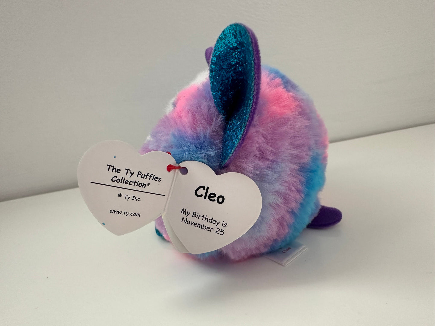 Ty Puffies Teeny Tys “Cleo” the Cat - Small! (3 inch)