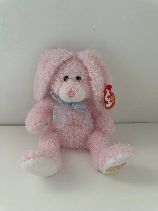 Ty Beanie Baby “Hippily” the Pink Easter Bunny Rabbit (8 inch)