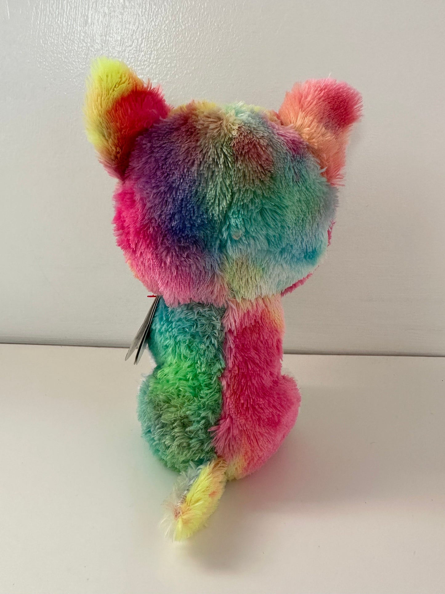 Ty Beanie Boo “Isla” the Colourful Tie Dye Bulldog - Claire’s Exclusive *Rare* (6 inch)