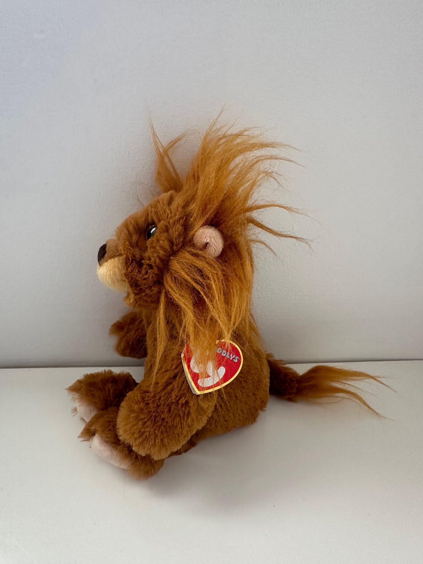 Ty Cuddlys Collection “Leon” the Lion (7 inch)