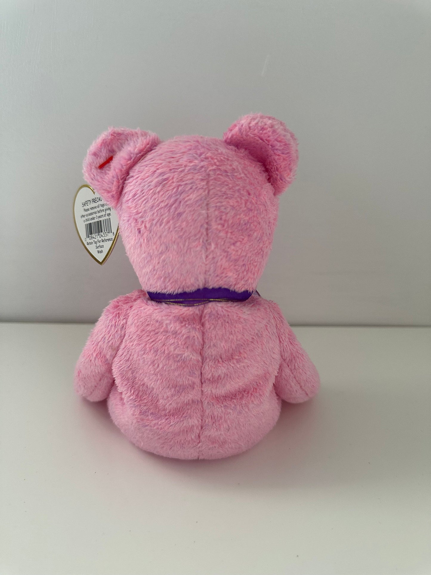 Ty Beanie Baby “Eggs” the Pink Easter Bear  (8.5 inch)