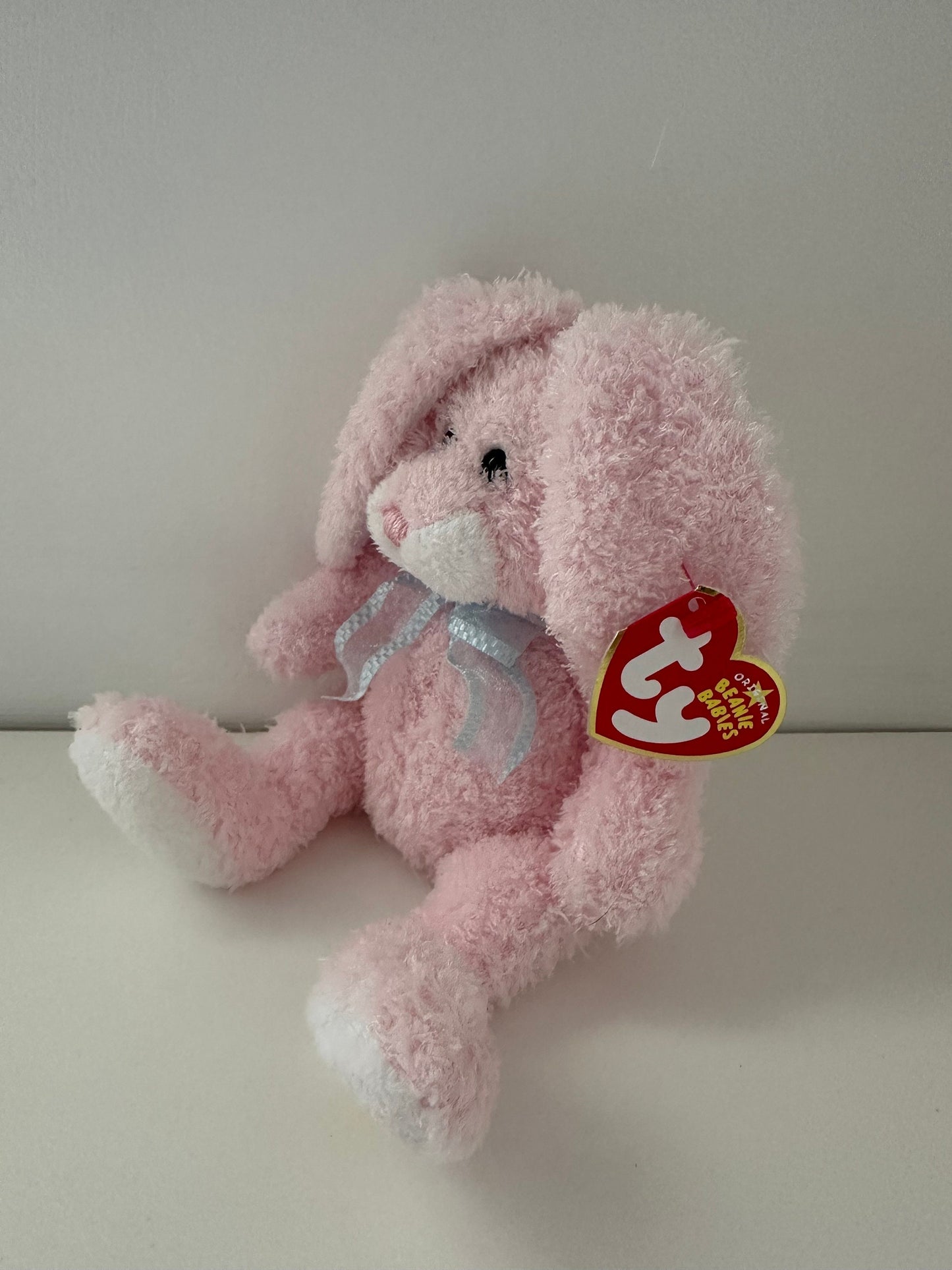 Ty Beanie Baby “Hippily” the Pink Easter Bunny Rabbit (8 inch)