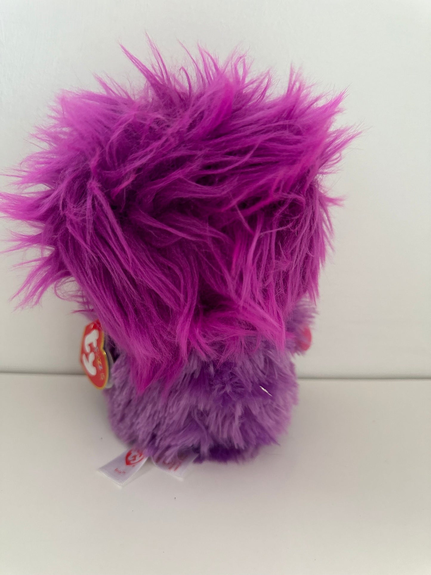 Ty Frizzys Collection “Lola” the Purple Big Eyed Monster (8 inch)