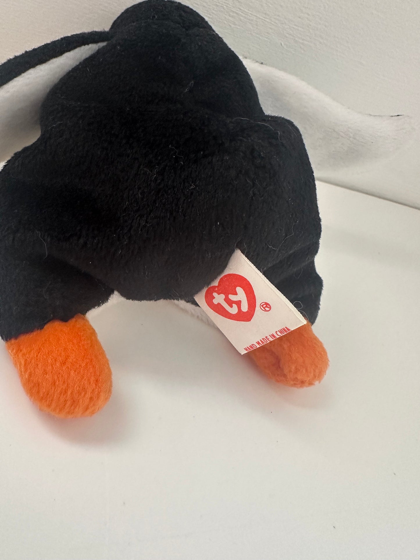 TY Beanie Baby “Waddle” the Penguin - 2nd Gen Tush Tag, No Hang Tag! (6 inch)