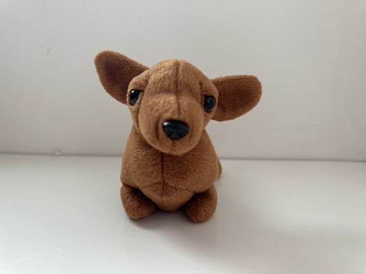 Ty Beanie Baby “Weenie” the Wiener Dog Dachshund - 2nd Gen Tush Tag, No Hang Tag! (6 inch)