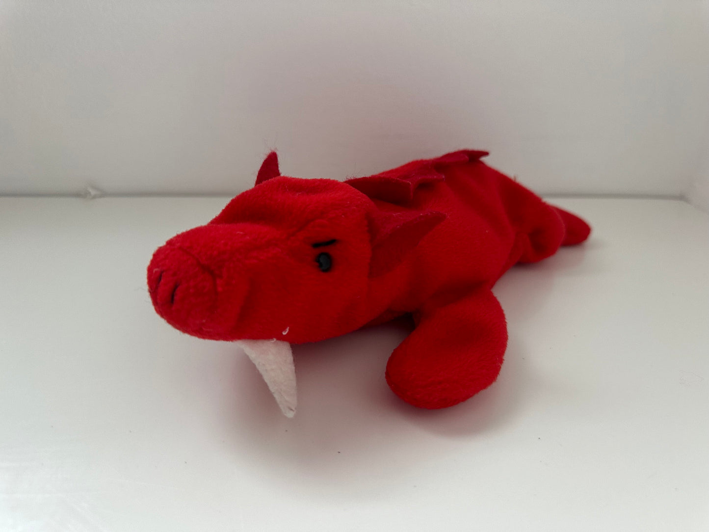 Ty Beanie Baby “Grunt” the Razorback Pig - 2nd Gen Tush Tag, No Hang Tag! (6 inch)