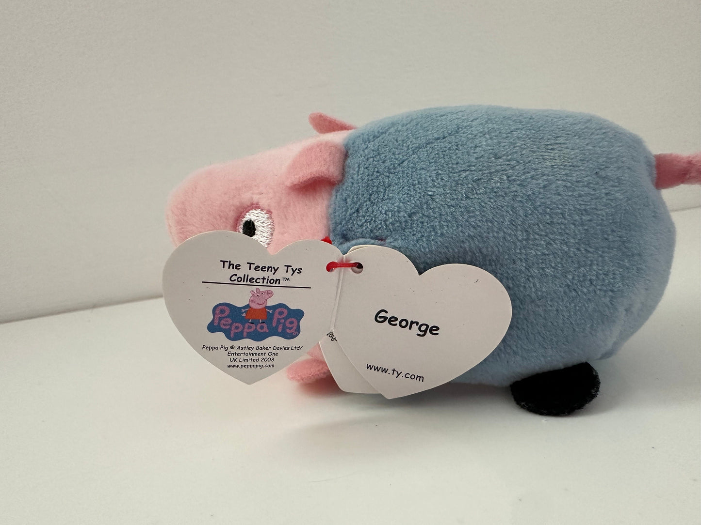 Ty Stackables Teeny Tys “George” the Pig - Peppa Pig  (4 inch)