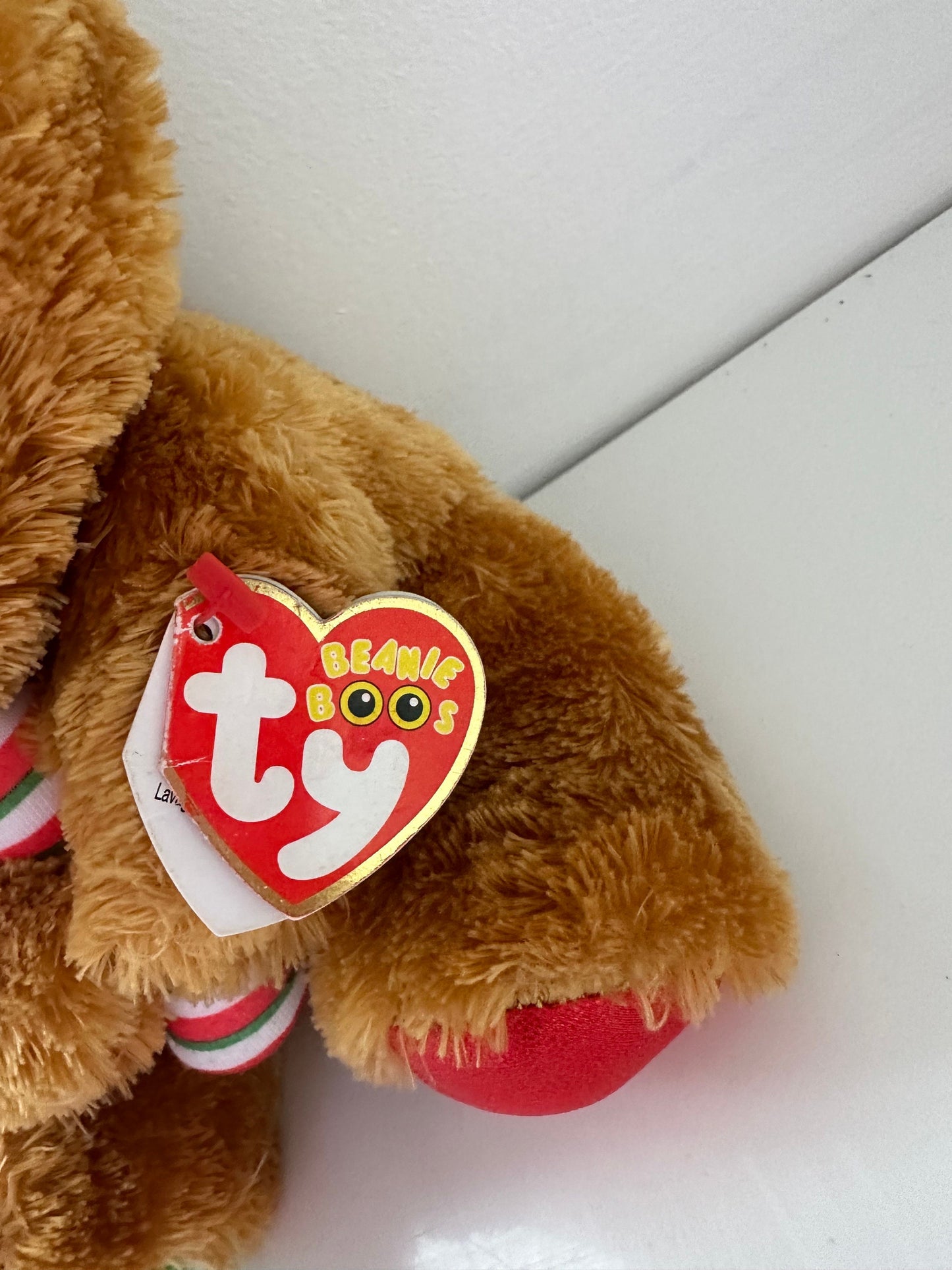 Ty Beanie Boo “Bella” the Holiday Bear (9 inch)