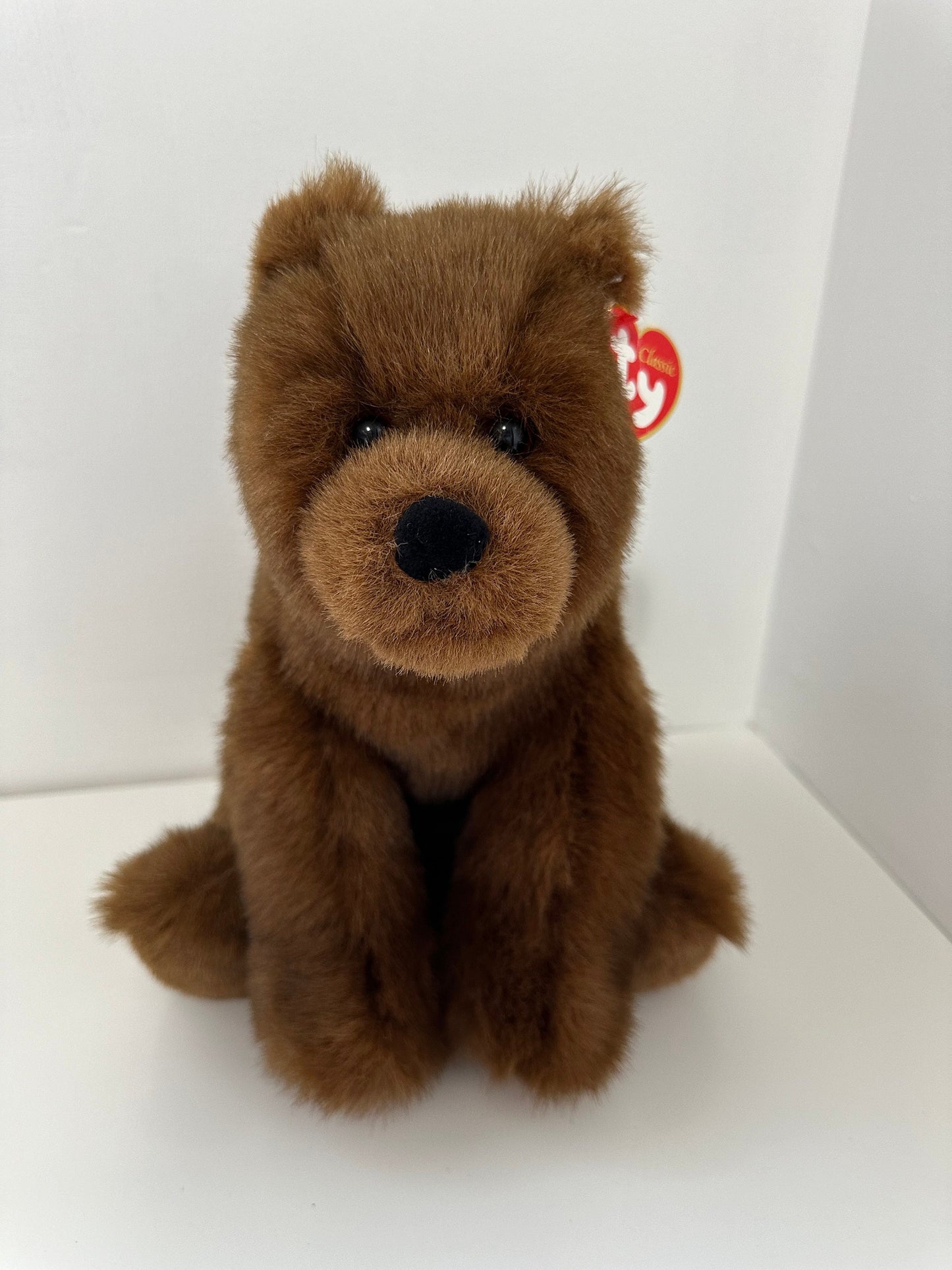 Ty Classics Collection “Woodson” the Soft Teddy Bear - Non Mint Tag (13 inch)