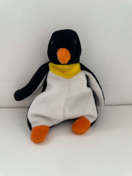 Ty Beanie Baby “Waddle” the Penguin - 2nd Gen Tush Tag, No Hang Tag! (6 inch)