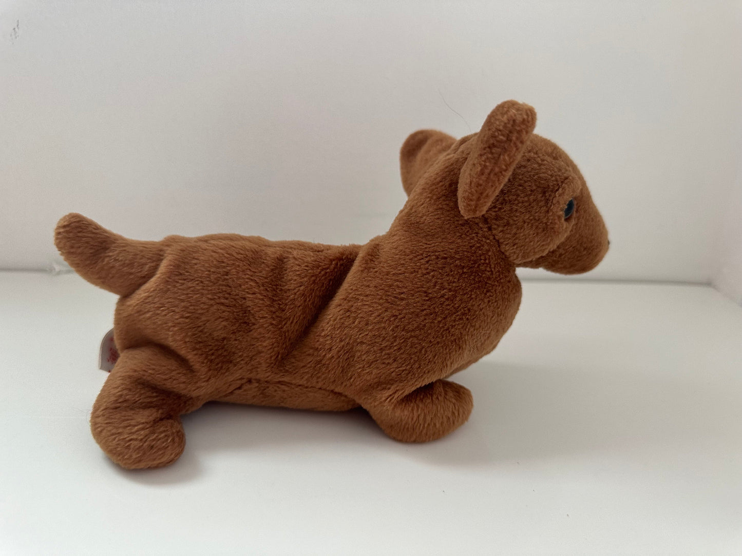 Ty Beanie Baby “Weenie” the Wiener Dog Dachshund - 2nd Gen Tush Tag, No Hang Tag! (6 inch)