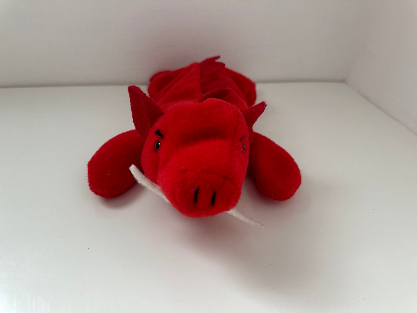 Ty Beanie Baby “Grunt” the Razorback Pig - 2nd Gen Tush Tag, No Hang Tag! (6 inch)