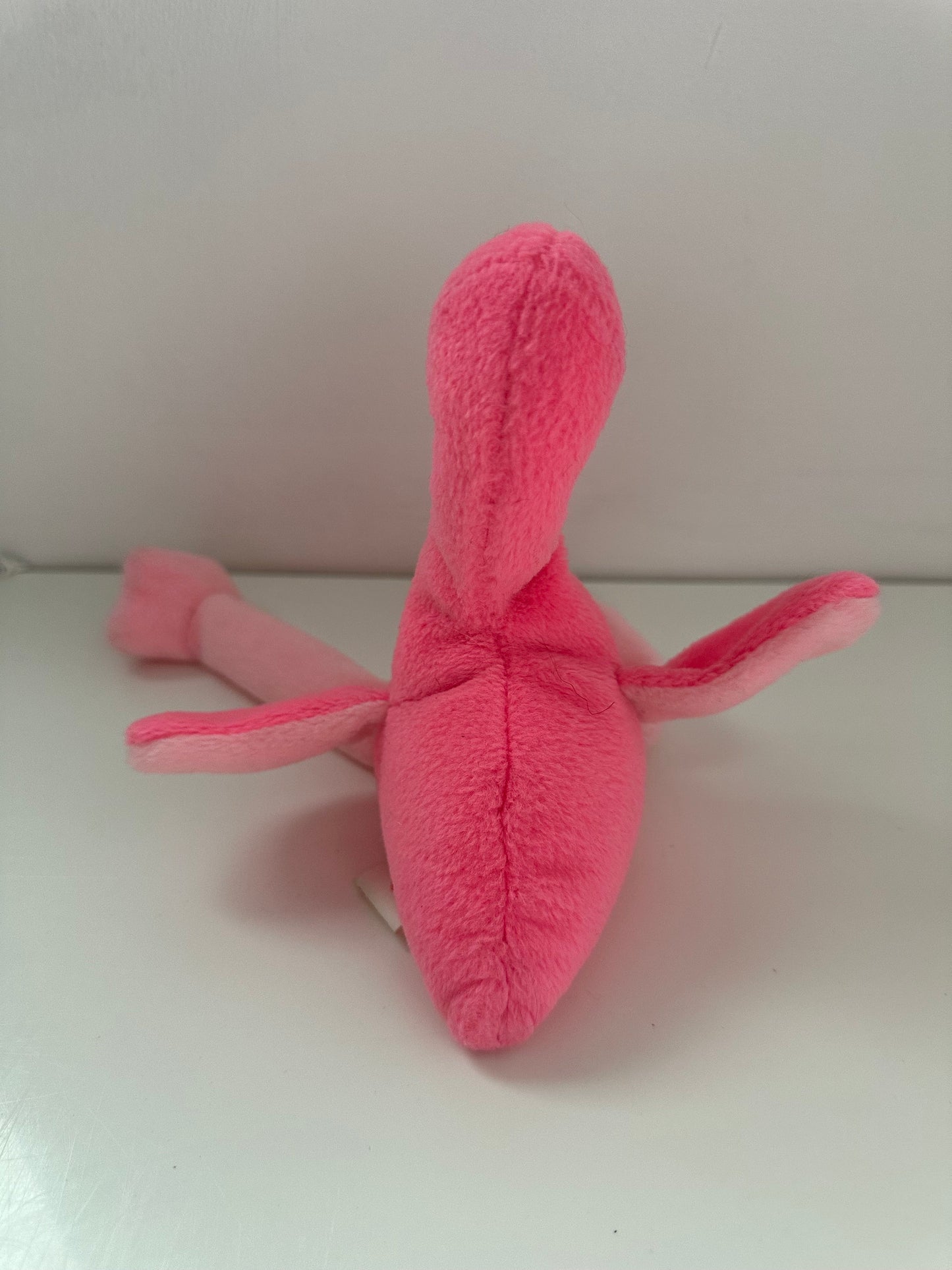 Ty Beanie Baby “Pinky” the Flamingo - 2nd Gen Tush Tag, No Hang Tag! (6 inch)