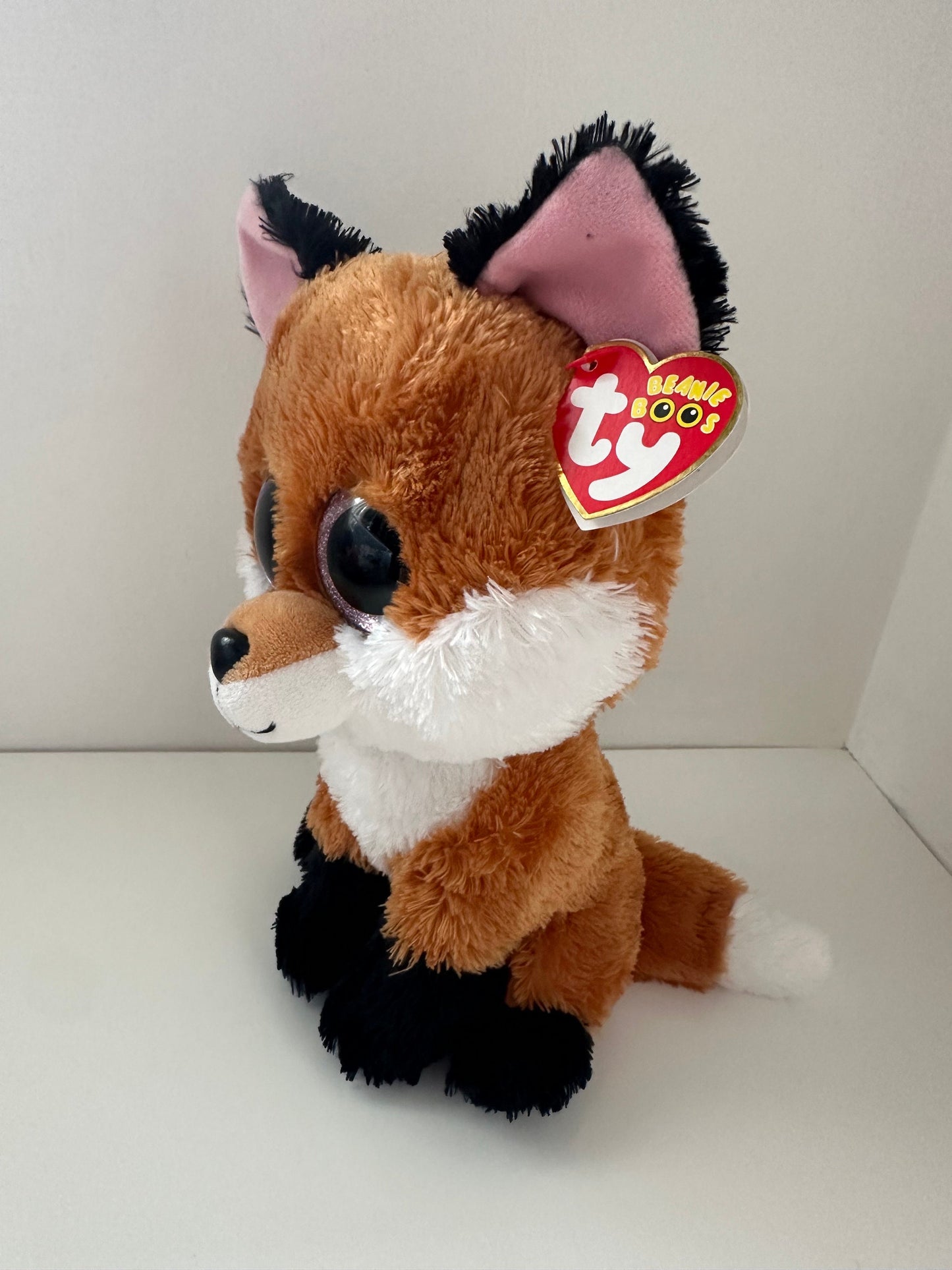 TY Beanie Boo Slick the Fox (Larger 9 inch)