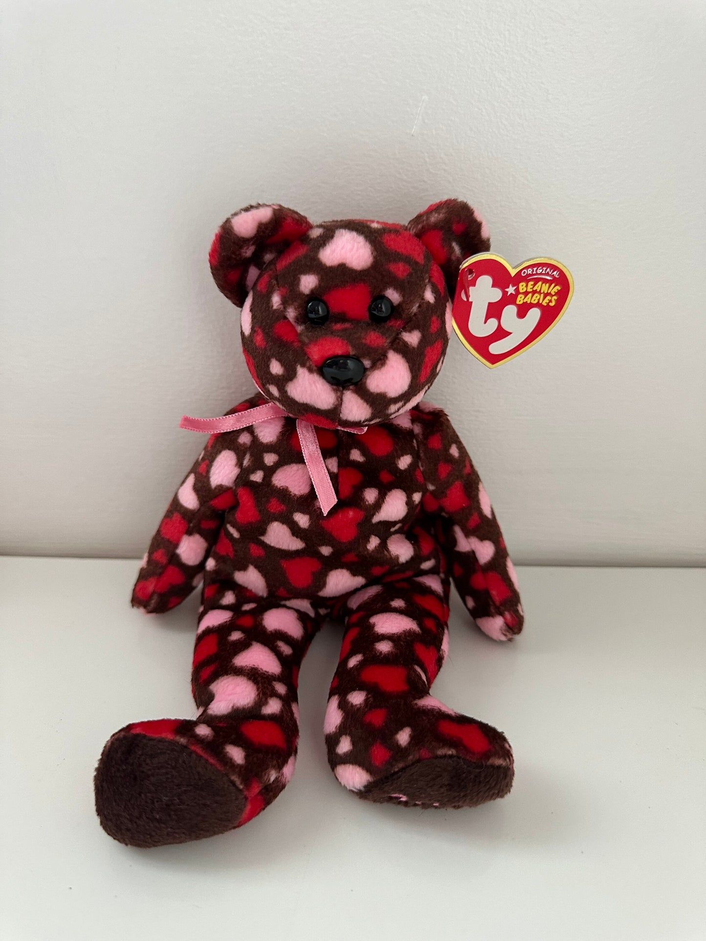 Ty Beanie Baby “Hearts a Plenty” the Valentines Day / Love Bear (8.5 inch)