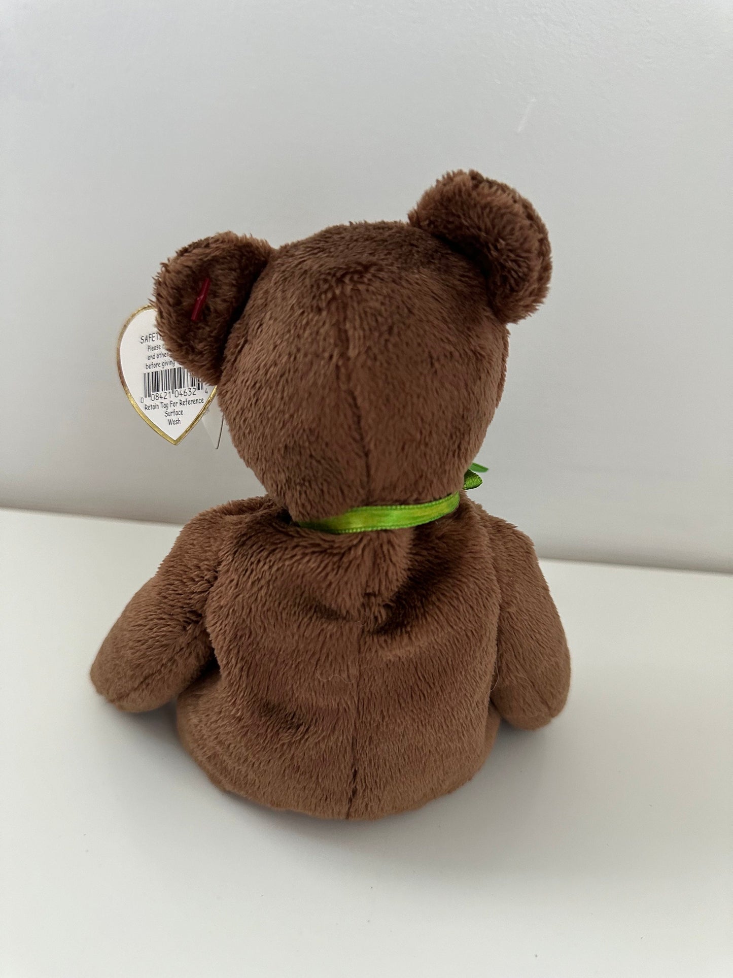 Ty Beanie Baby “William” the Bear - Europe Exclusive - Closed Book Version (8.5 inch)