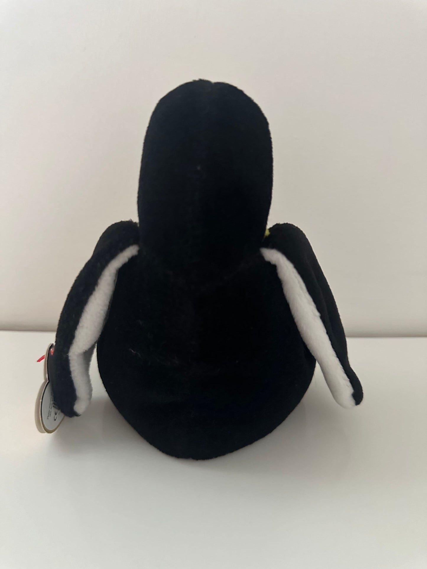 Ty Beanie Baby “Waddle” the Penguin - 3rd Generation Hang Tag, 1st Gen Tush Tag! (6 inch)