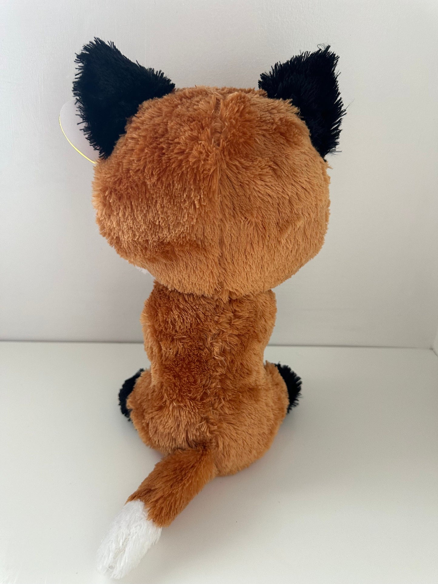 TY Beanie Boo Slick the Fox (Larger 9 inch)