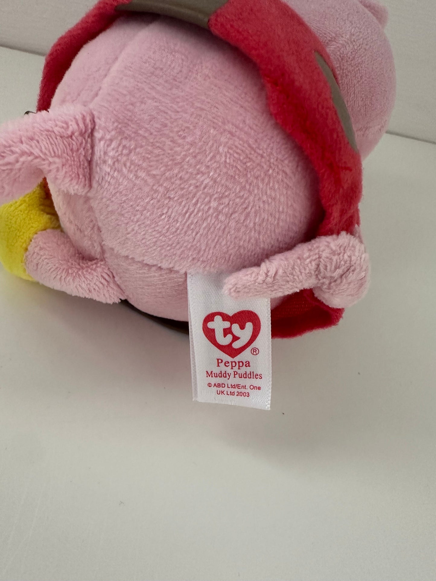 Ty Beanie Baby “Peppa Muddy Puddles” - From the Children’s Show Peppa Pig UK Exclusive No Hang Tag (7 inch)