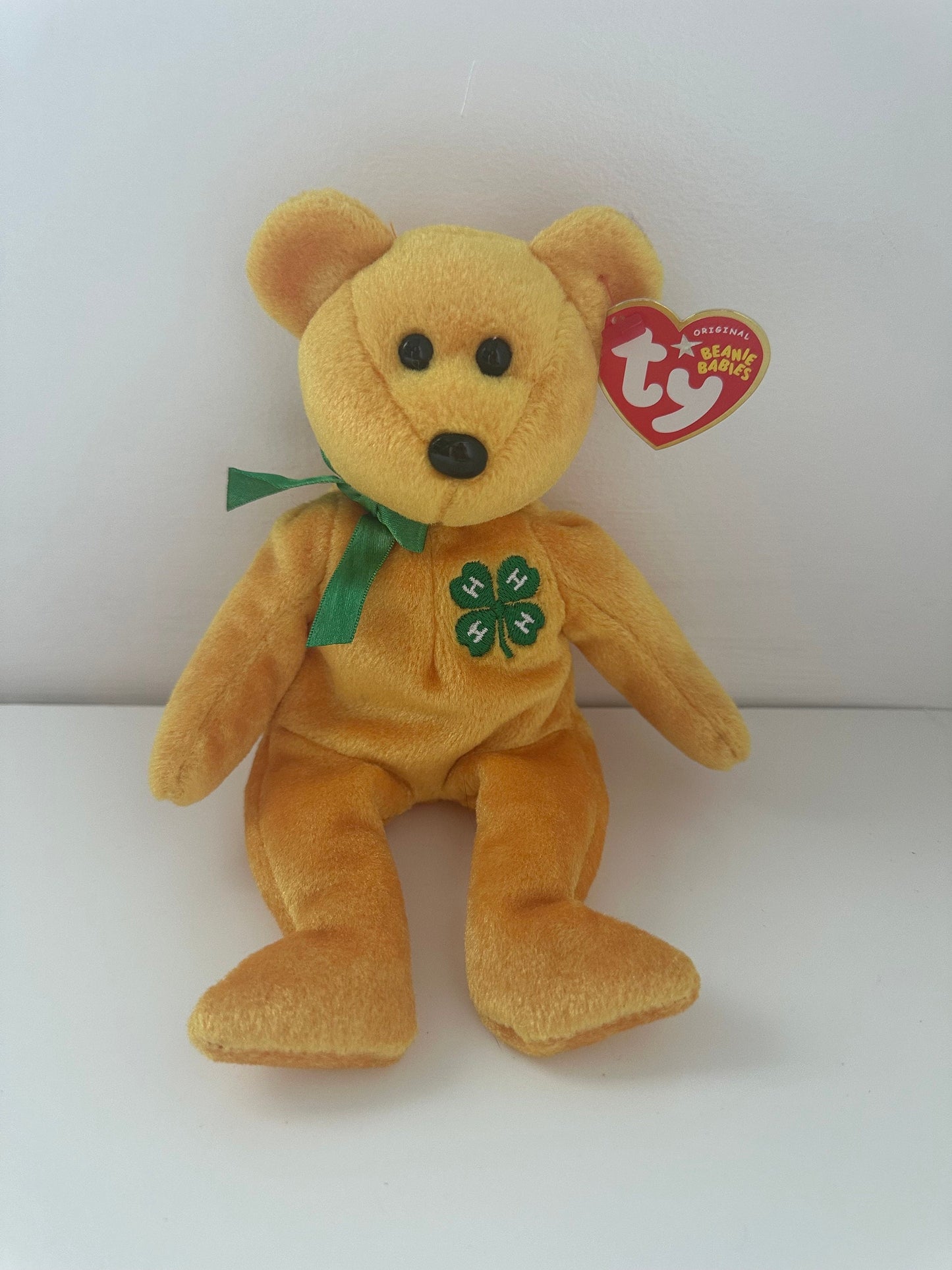 Ty Beanie Babies “4-H” the 4H Bear! (8.5 inch)