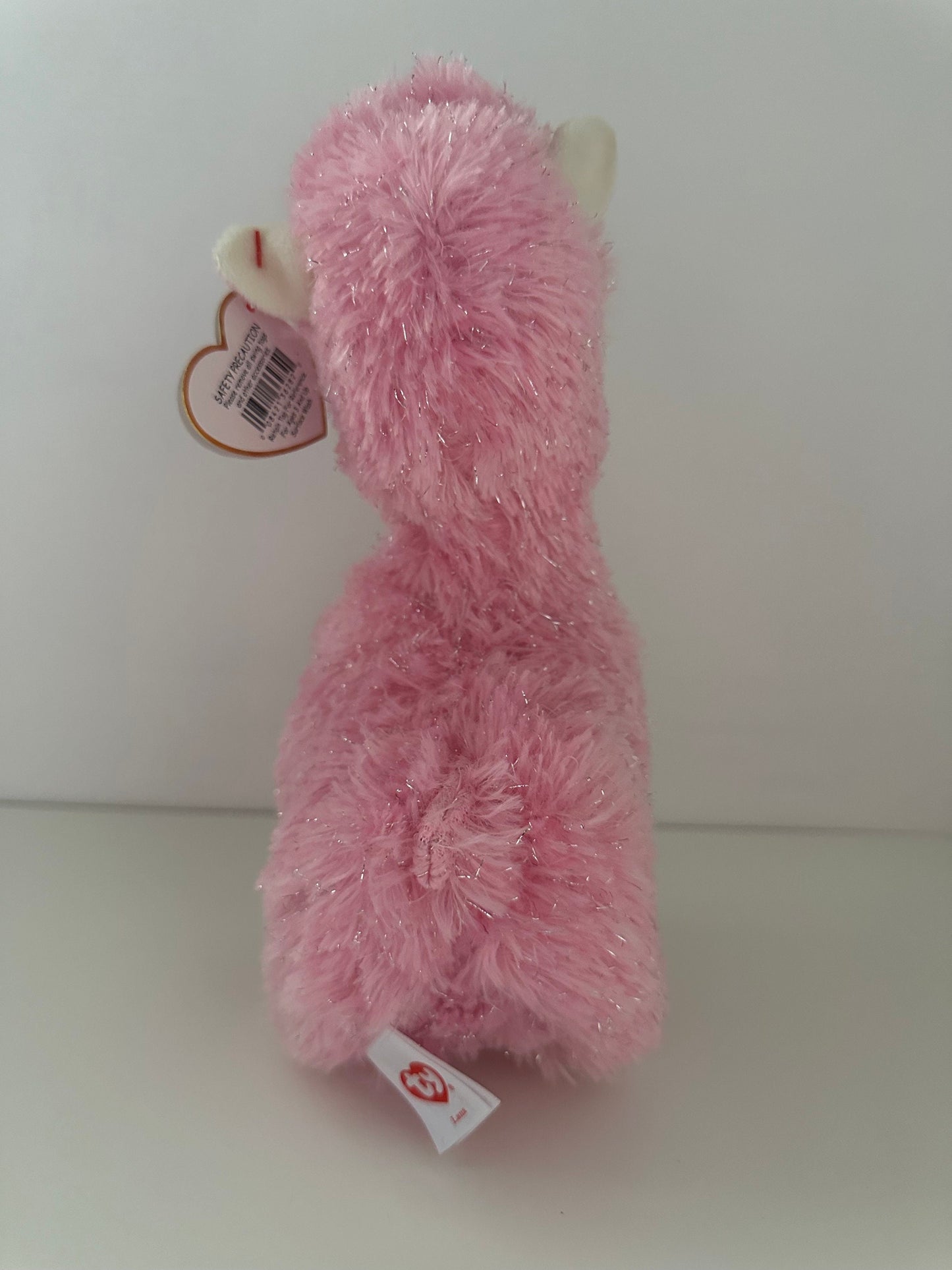 Ty Beanie Baby “Lana” the Pink Llama Unicorn! (8 inch)