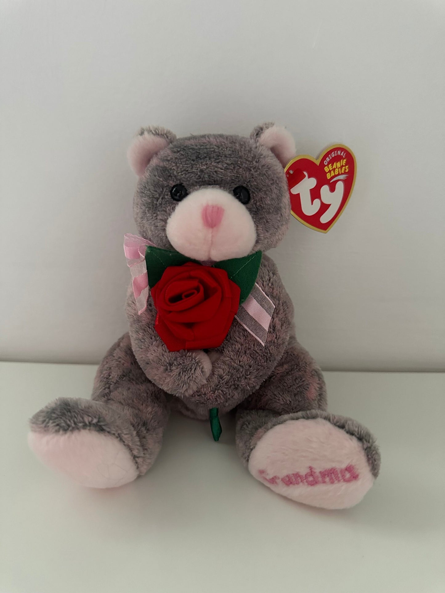 Ty Beanie Baby “Grandmother” the Grandma Bear! (7 inch)