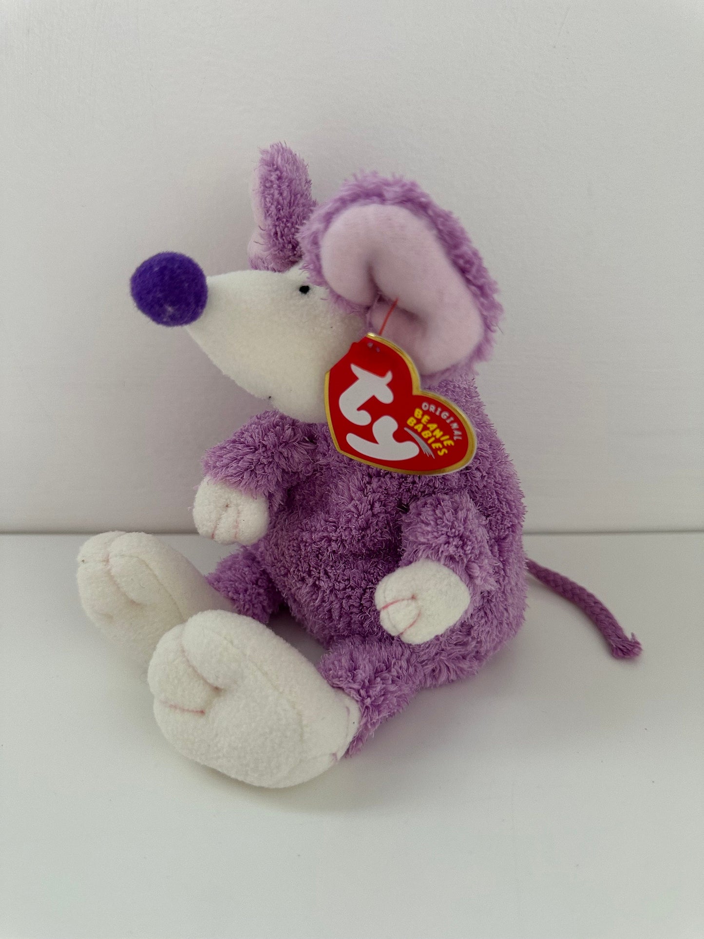 Ty Beanie Baby “Ratzo” the Purple Rat (5.5 inch)