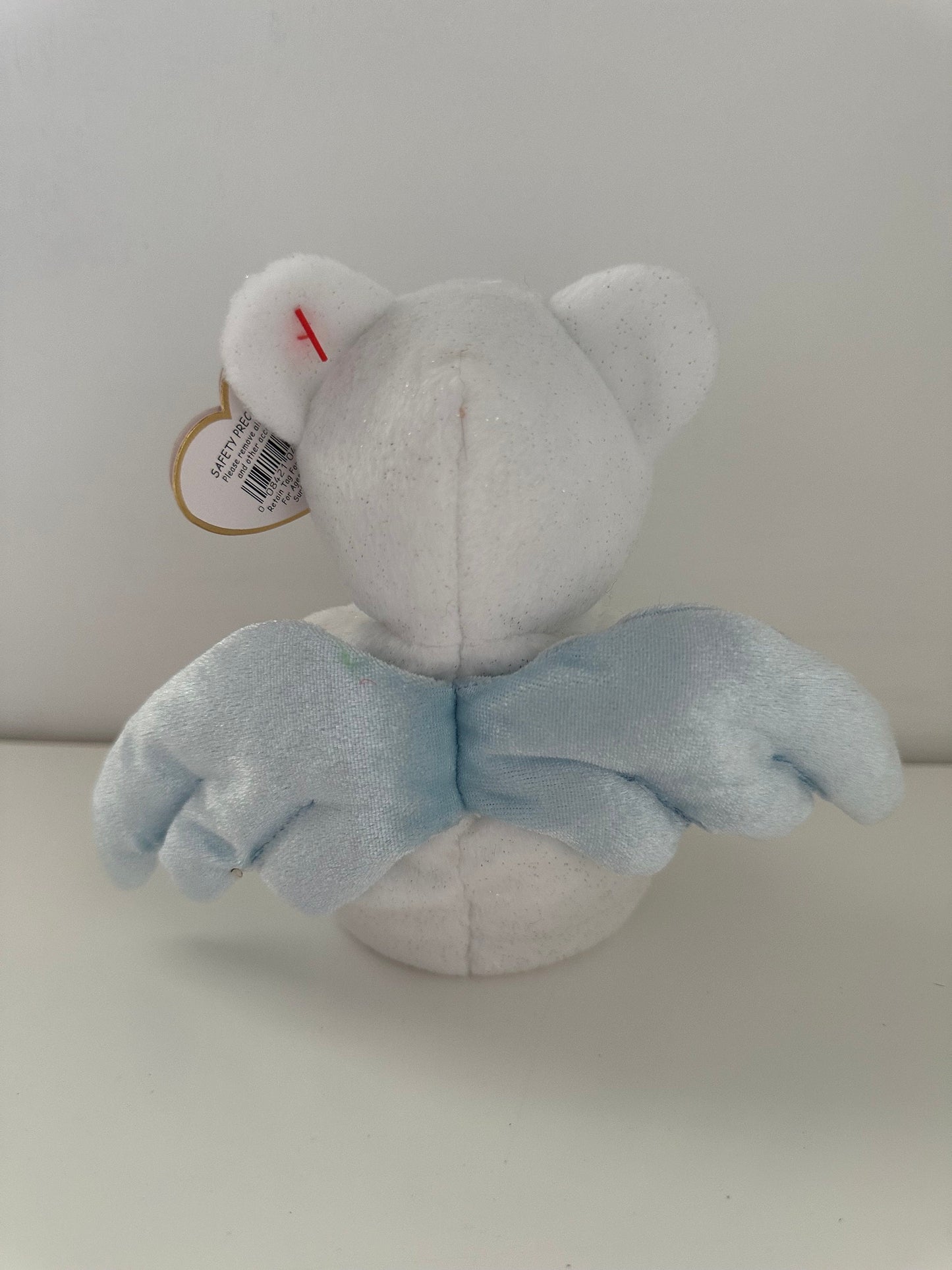 Ty Beanie Baby “Star” the Angel Bear Holding a Blue Star (8.5 inch)