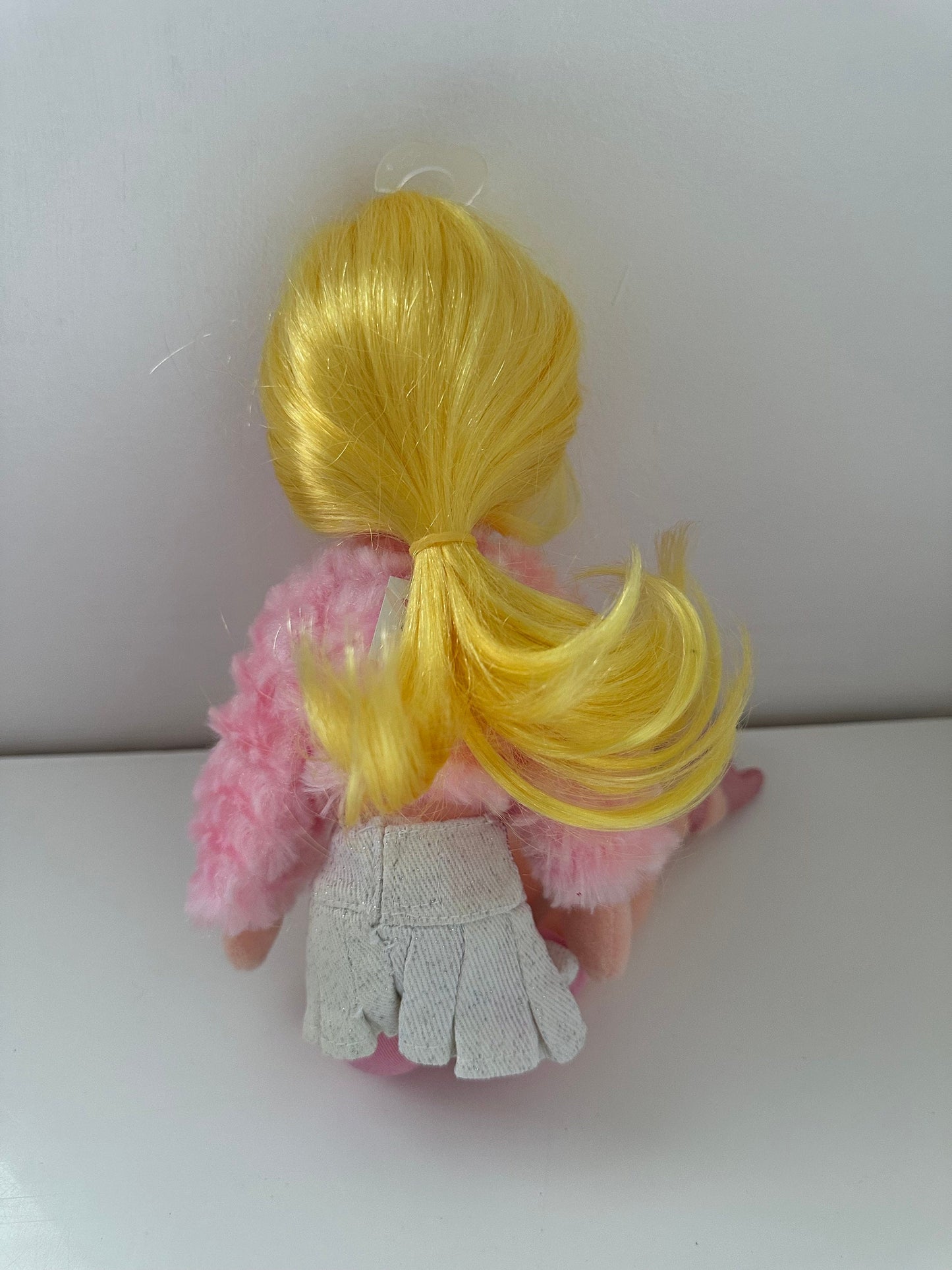 Ty Girlz Collection “Lovely Lola” the Beanie Barbie Doll Blonde Hair (13 inch)