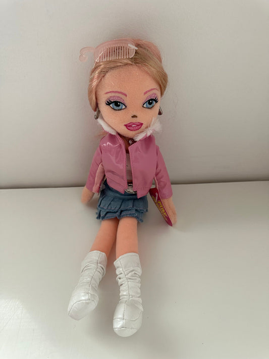 Ty Girlz Collection “Precious Paris” the Beanie Barbie Doll Blonde and Pink Hair (13 inch)