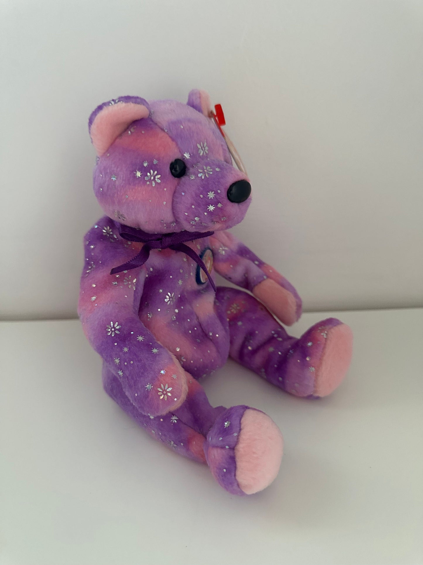 Ty Beanie Baby “Clubby VI” the Purple Bear! (8 inch)