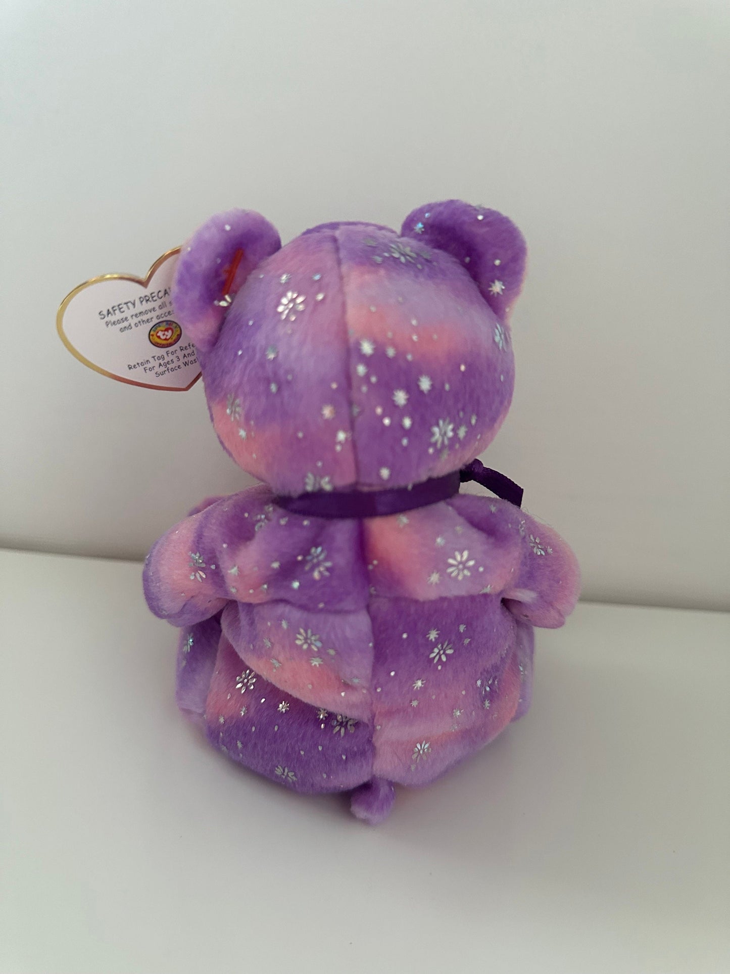 Ty Beanie Baby “Clubby VI” the Purple Bear! (8 inch)