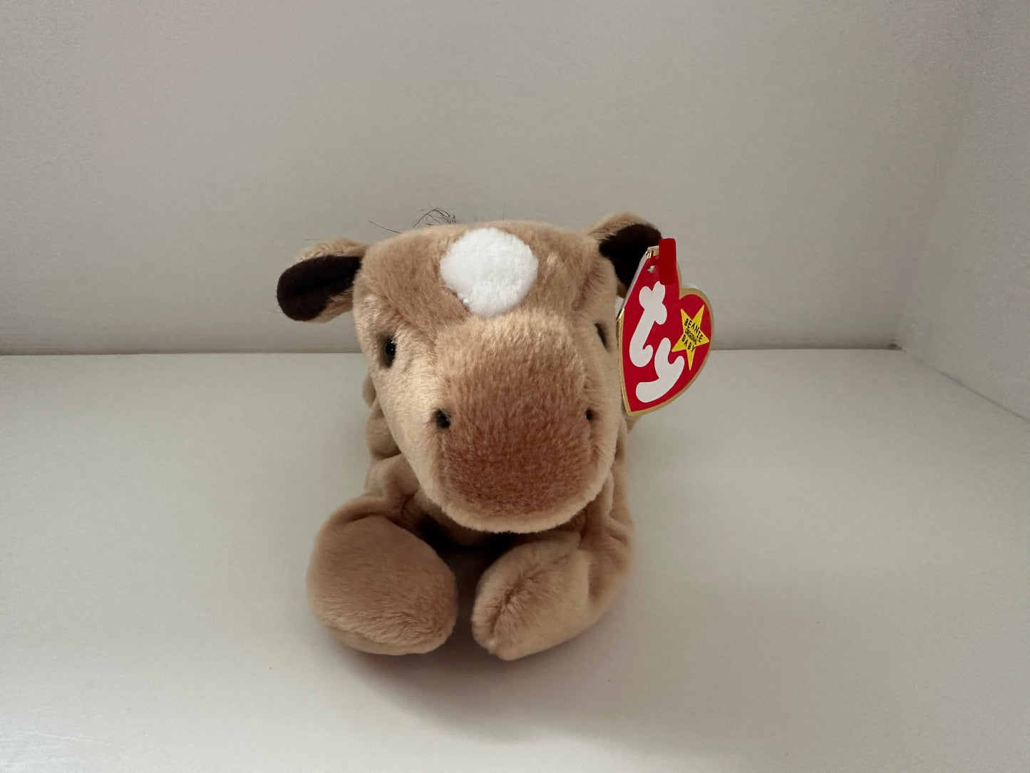 Ty Beanie Baby “Derby” the Horse Hair Mane (8 inch)