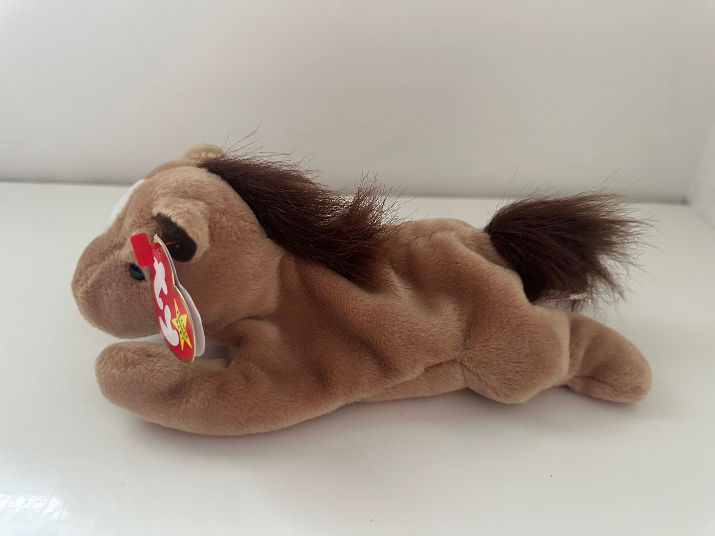 Ty Beanie Baby “Derby” the Horse Hair Mane (8 inch)