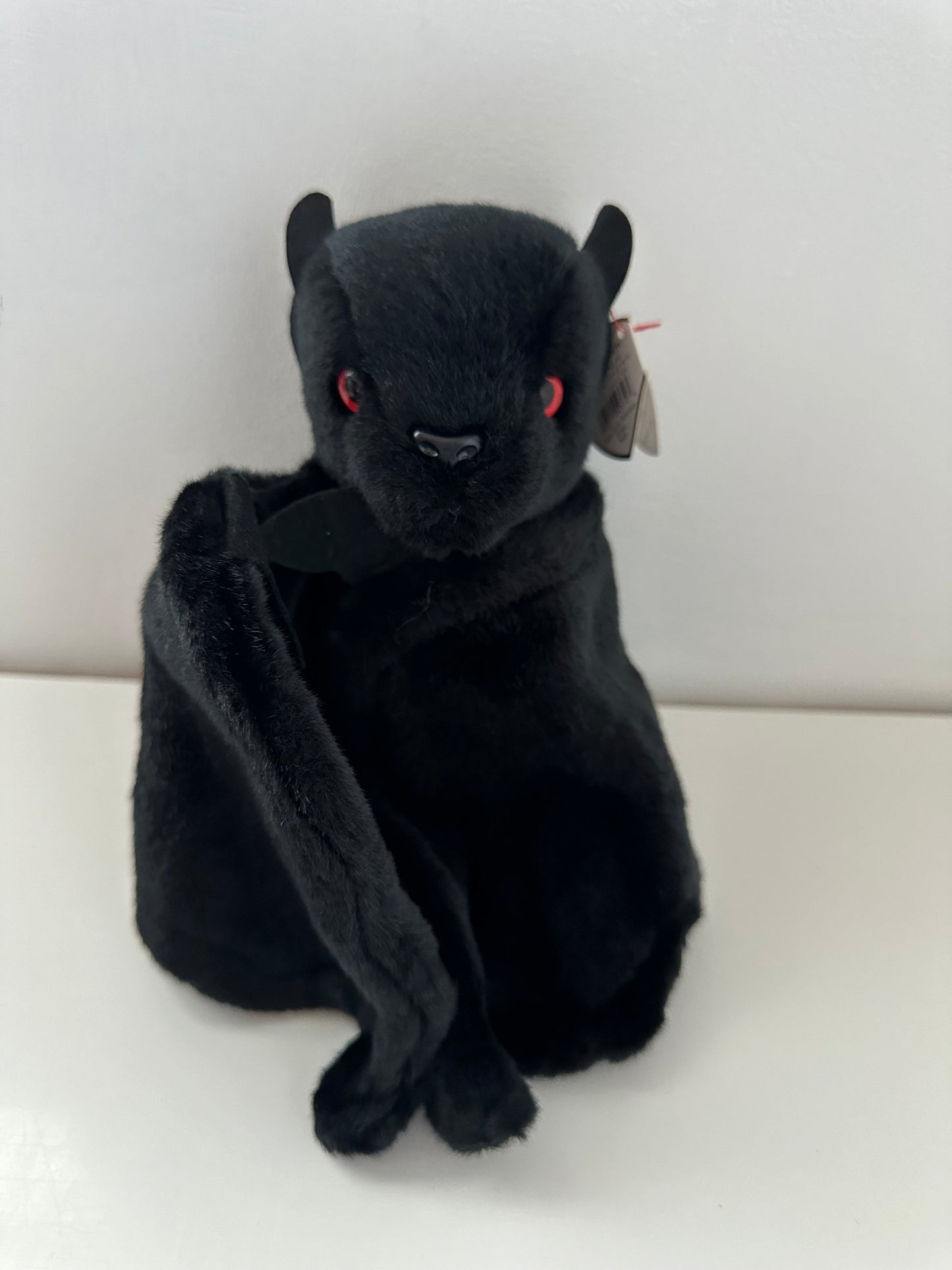 Ty Beanie Buddy “Batty” the Bat *Rare Black Version* (16 inch with wings spread open)