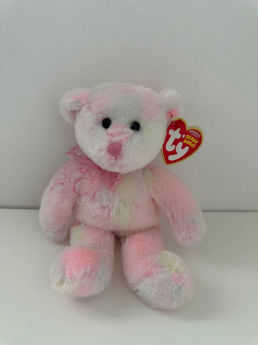 Ty Beanie Baby “Fauna” the Pink Bear! (5 inch)