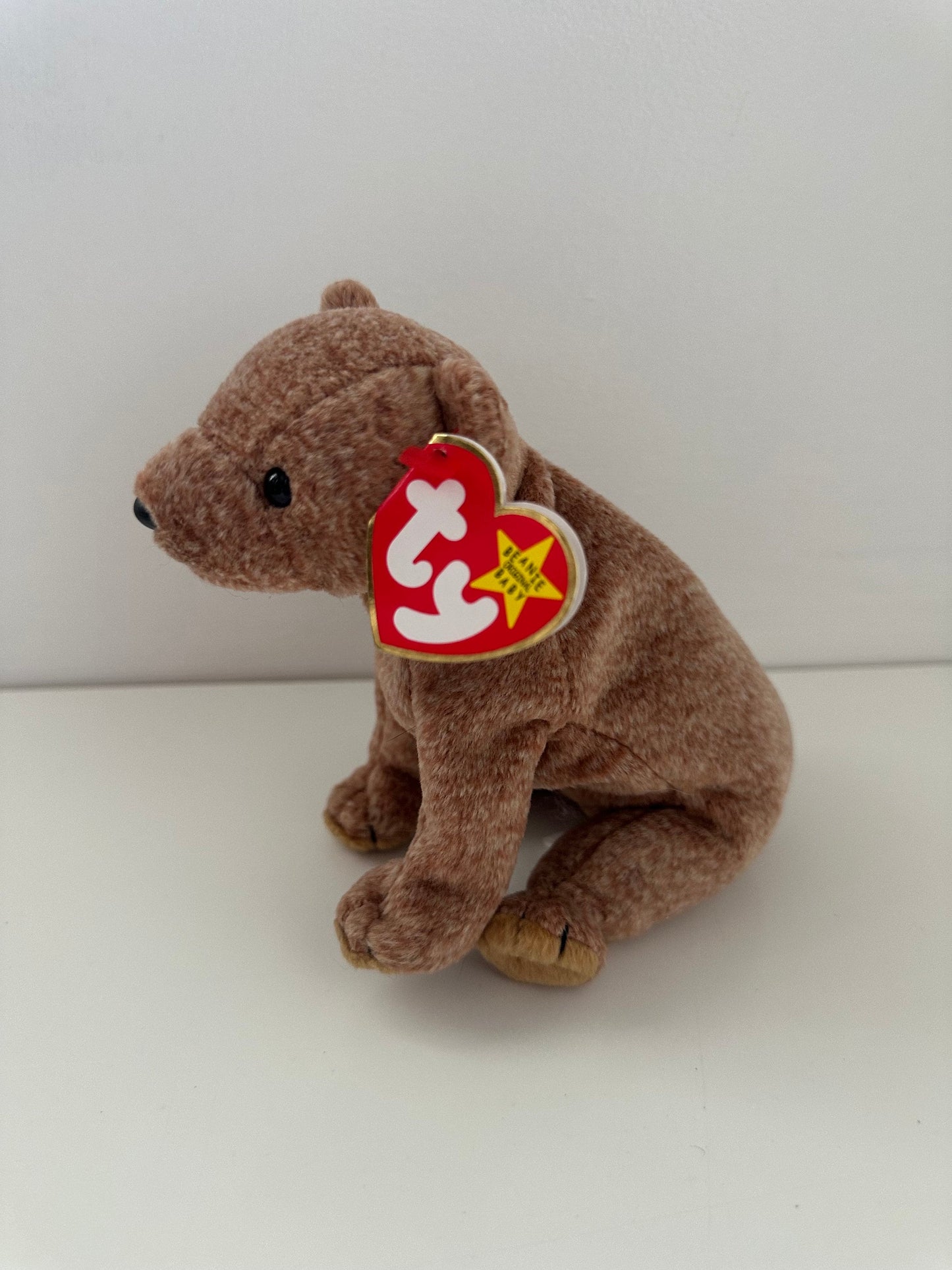 Ty Beanie Baby “Pecan” the Bear (7 inch)