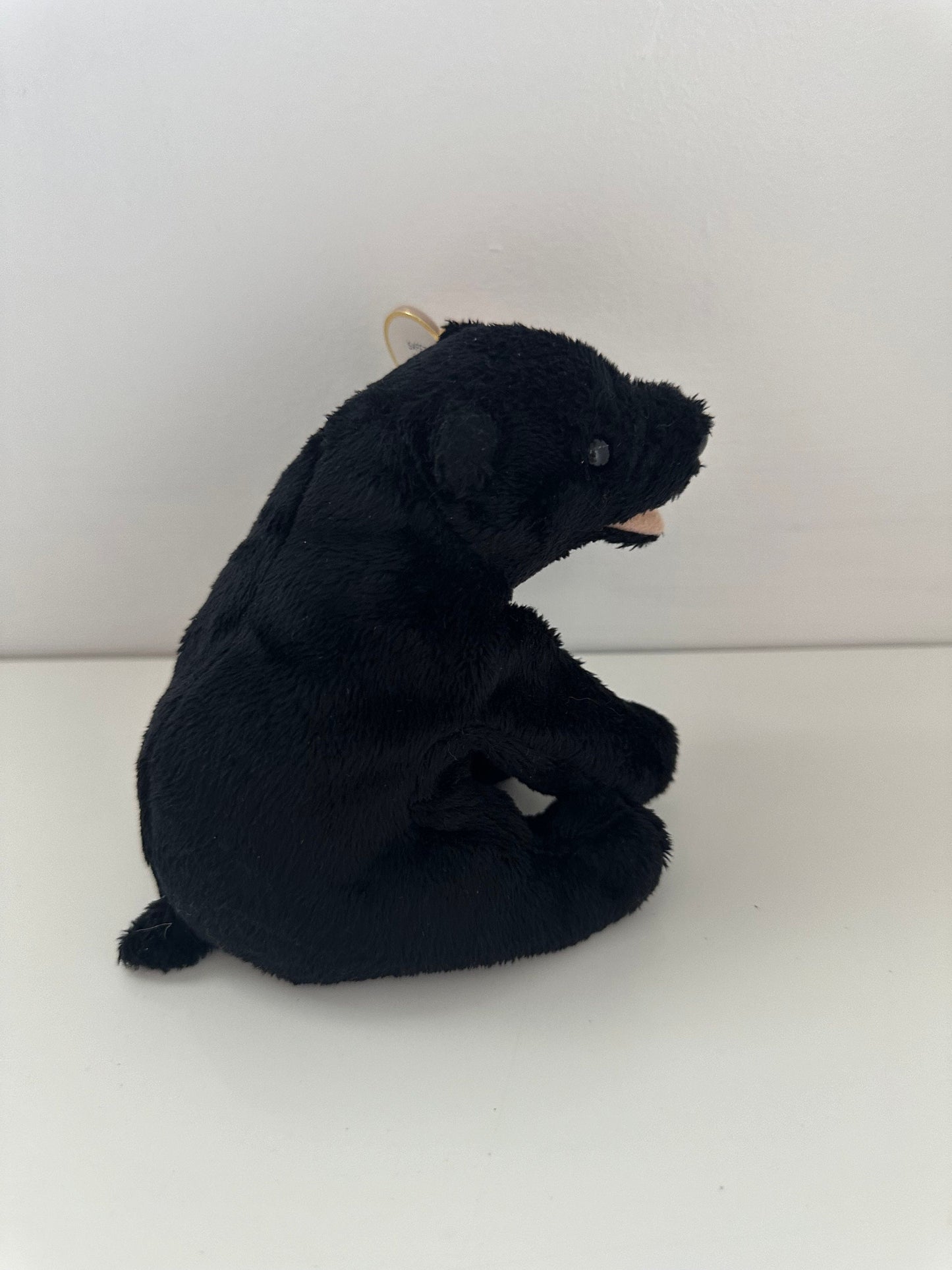 Ty Beanie Baby “Cinders” the Black Bear (6.5 inch)