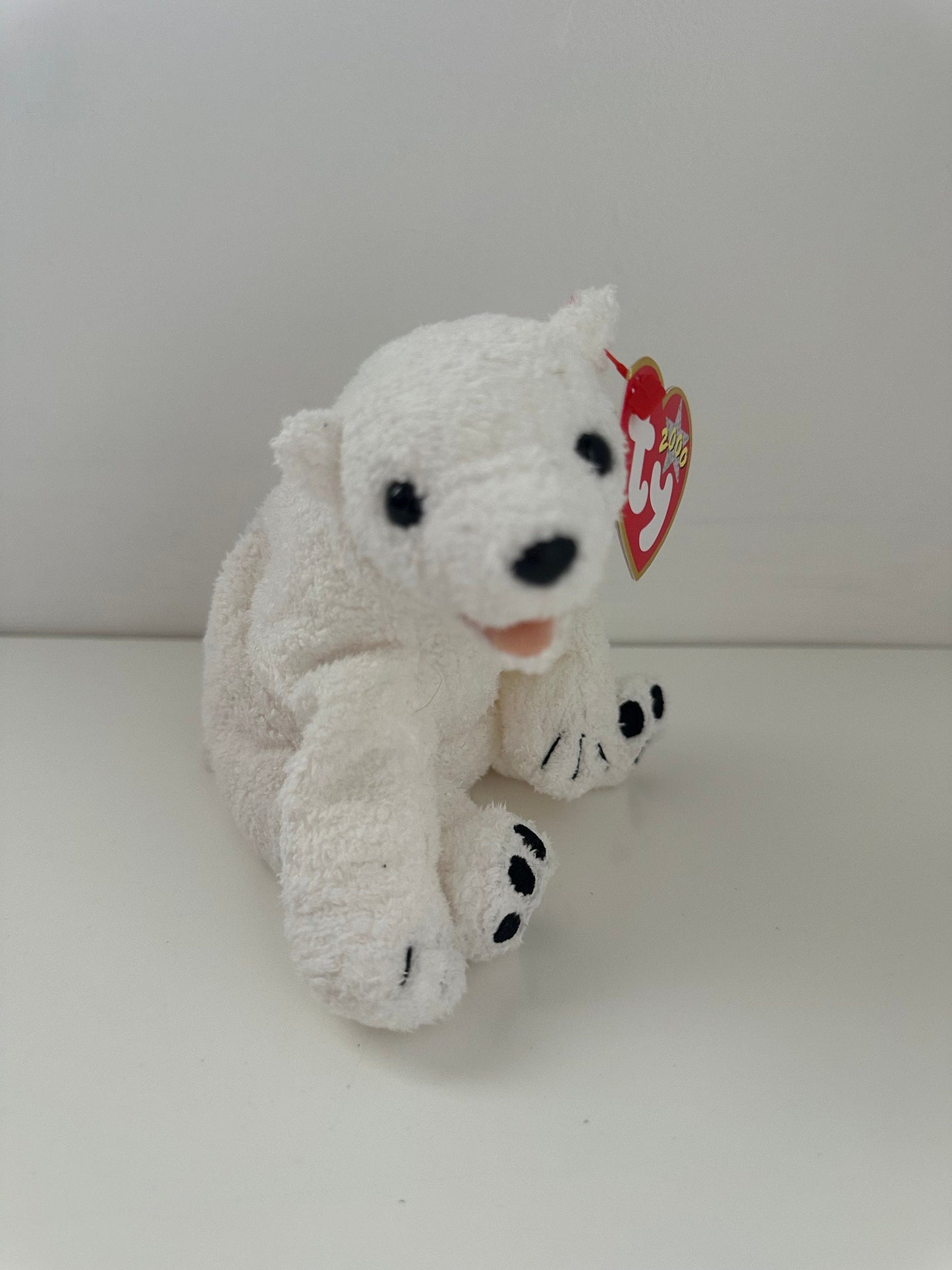 Ty Beanie Baby “Aurora” the White Polar Bear (6.5 inch)