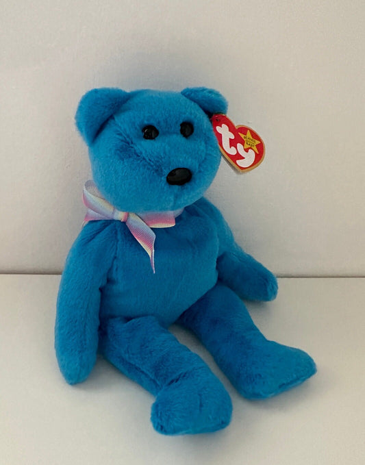 Ty Beanie Babies Series 4 30th Anniversary Beanie Teddy II the Bear - Limited Production!