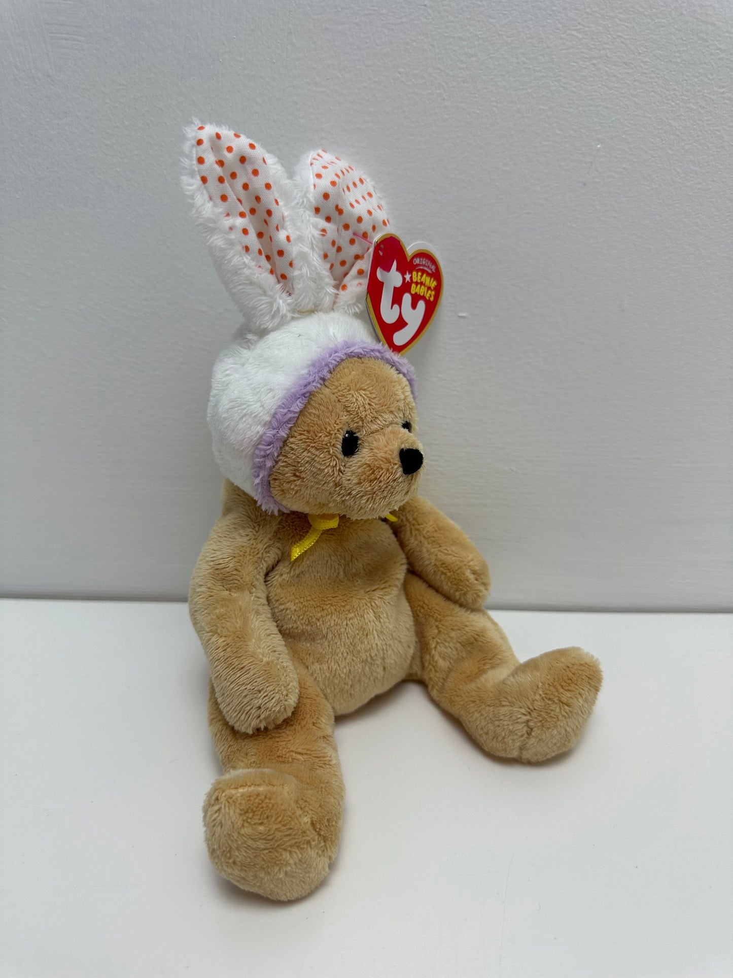 Ty Beanie Baby “Springston” the Easter Bunny Bear! (8 inch)