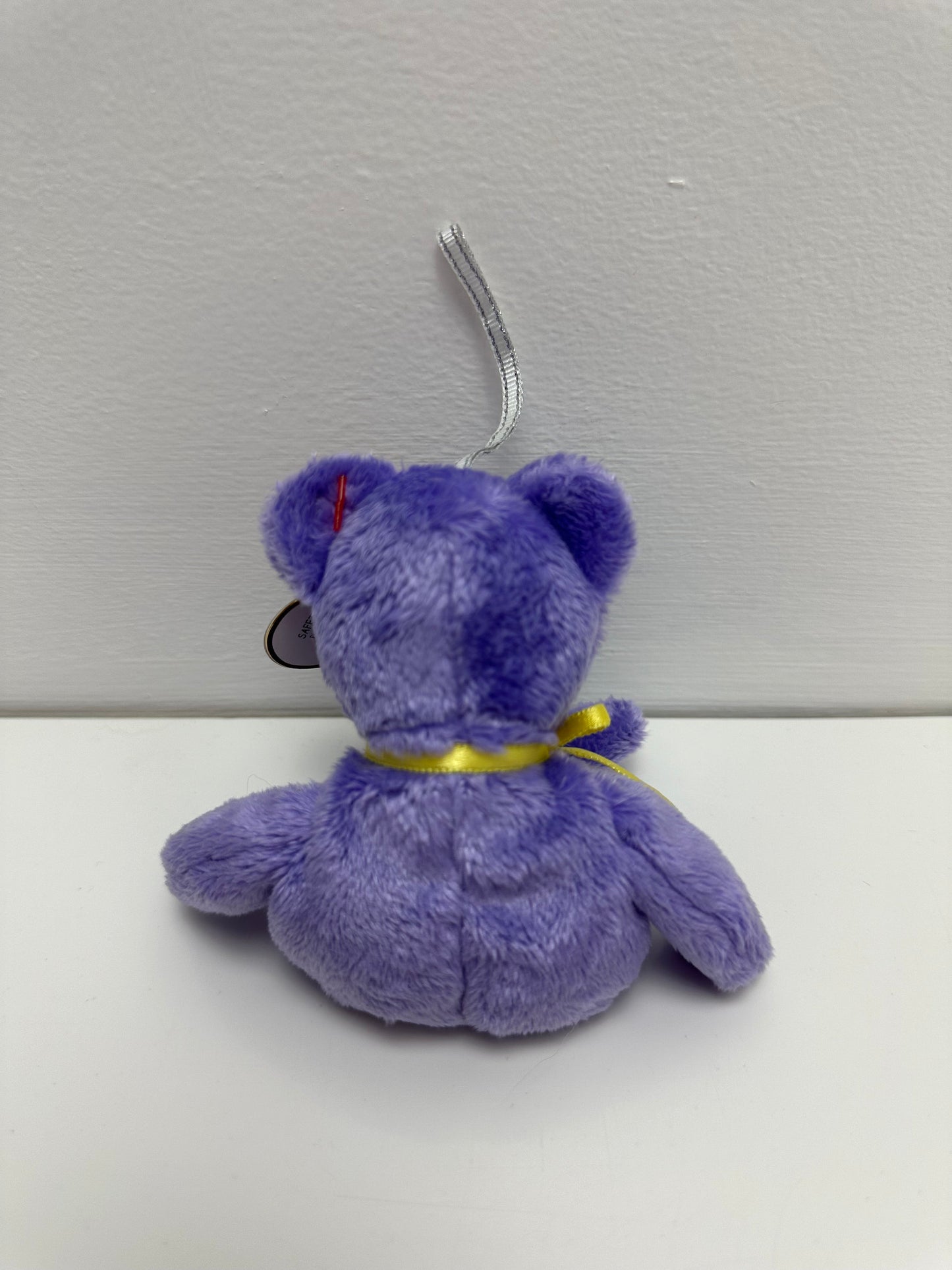 Ty Basket Beanies “Eggs III” the Purple Easter Egg Bear! Perfect for Easter Decorations (4 inch)