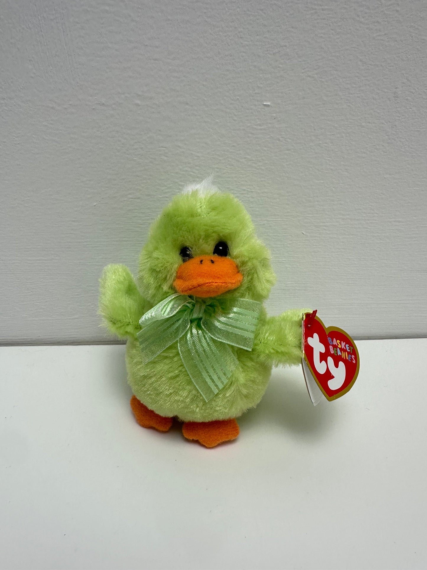 Ty Basket Beanie “Minted” the Green Chick (4 inch)