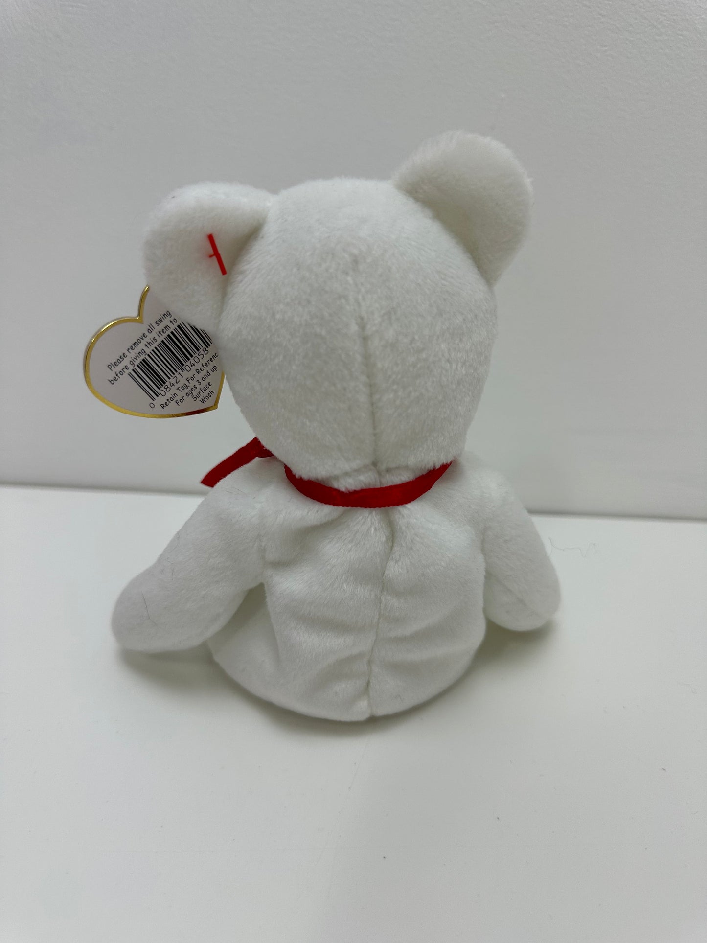 Ty Beanie Baby “Valentino” the Bear (8.5 inch)